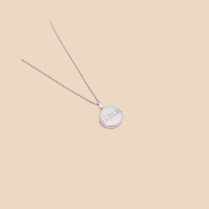 Micro Letter gold/silver